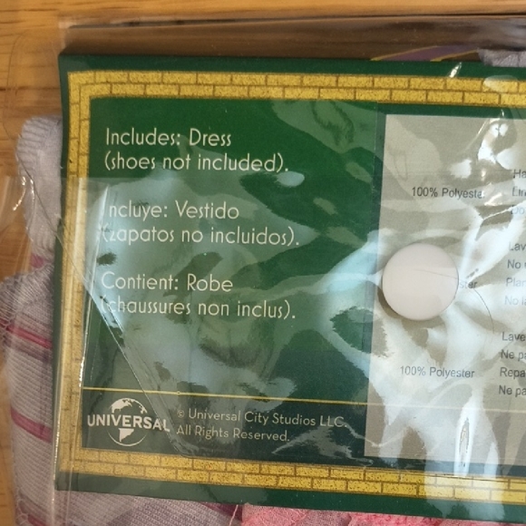 Disguise, Wicked Glinda Shiz University Costume, Size M 7/8 NWT - Picture 6 of 7